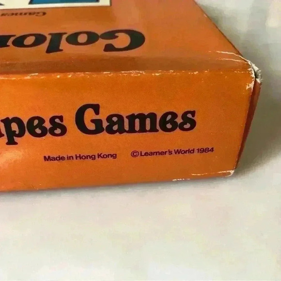 1984 Oscar Owl’s Colors and Shapes Games from Learner’s World. All pieces  incl - Picture 5 of 7